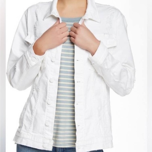 NWT Current/Elliott Oversized Trucker Jacket - Picture 7 of 7